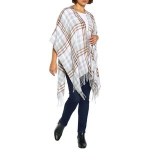 NWT- Three Dots Cashmere Wrap